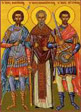 Άγιοι Ευτρόπιος, Κλεόνικος και Βασιλίσκος, Άγιος Θεοδώρητος ο Ιερομάρτυρας, πρεσβύτερος Αντιοχείας