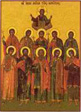 Άγιοι Δέκα Μάρτυρες που μαρτύρησαν στην Κρήτη, Άγιος Ναούμ ο Θεοφόρος και θαυματουργός