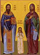 Άγιοι Ραφαήλ, Νικόλαος, Ειρήνη και οι συν αυτοίς, Άγιος Βασιλέας Ιερομάρτυρας Επίσκοπος Αμασείας, Αγία Γλαφυρή